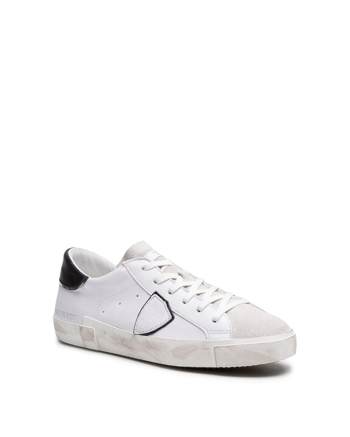 Sneaker Prsx Low Man White / Black Sneakers 2 Bianco