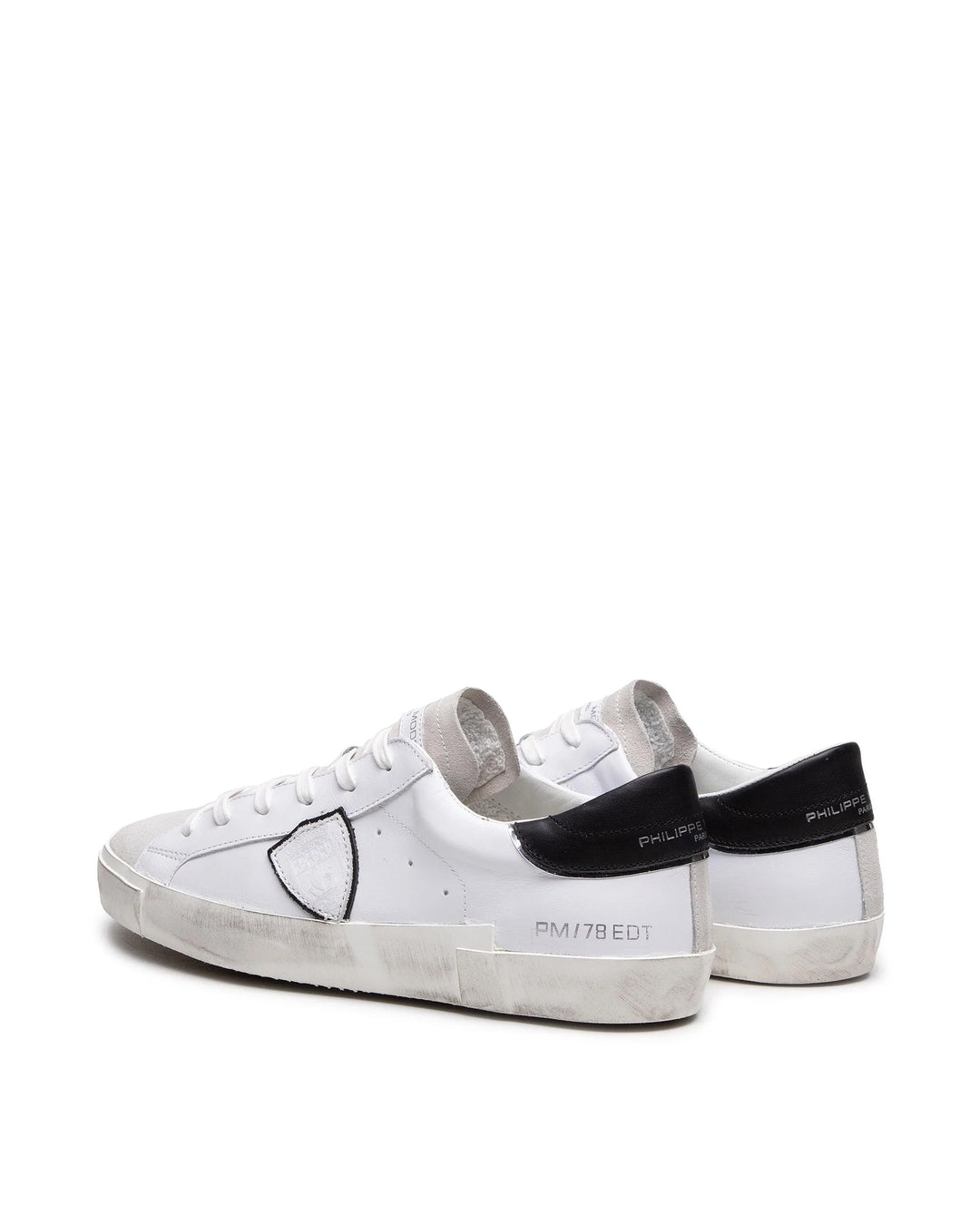 Sneaker Prsx Low Man White / Black Sneakers 2 Bianco