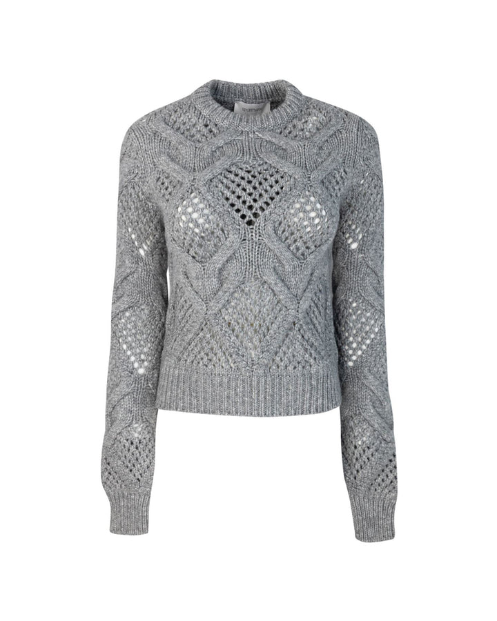 Maglia Narvel Con Losanghe Sweater Grey