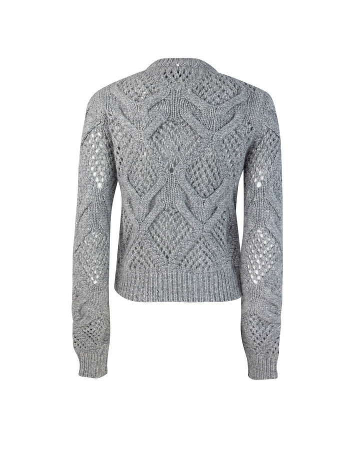 Maglia Narvel Con Losanghe Sweater Grey