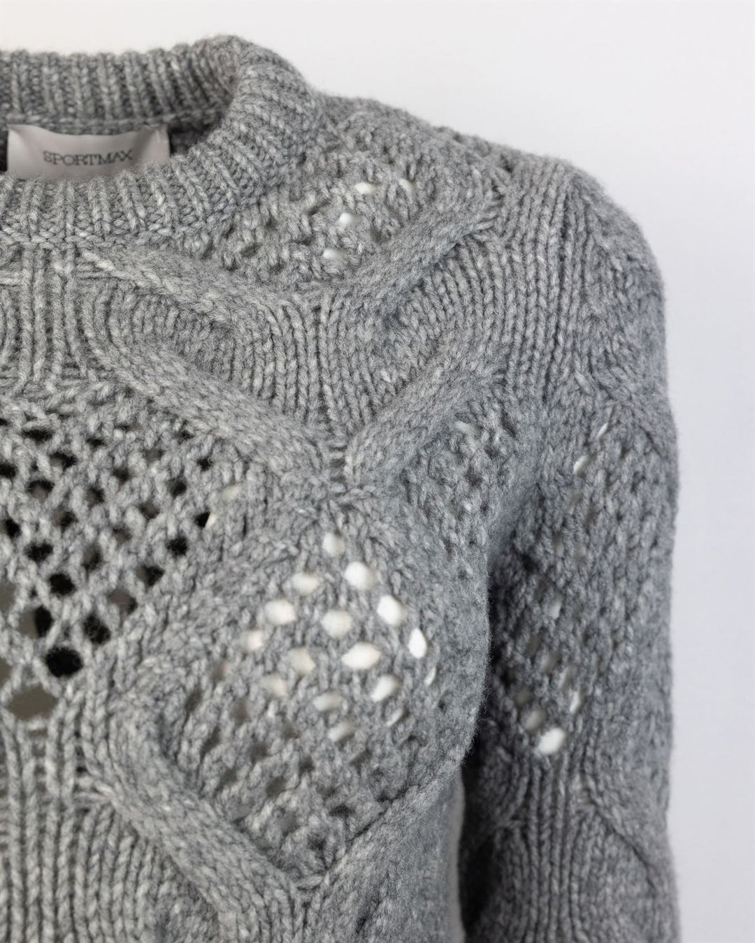 Maglia Narvel Con Losanghe Sweater Grey