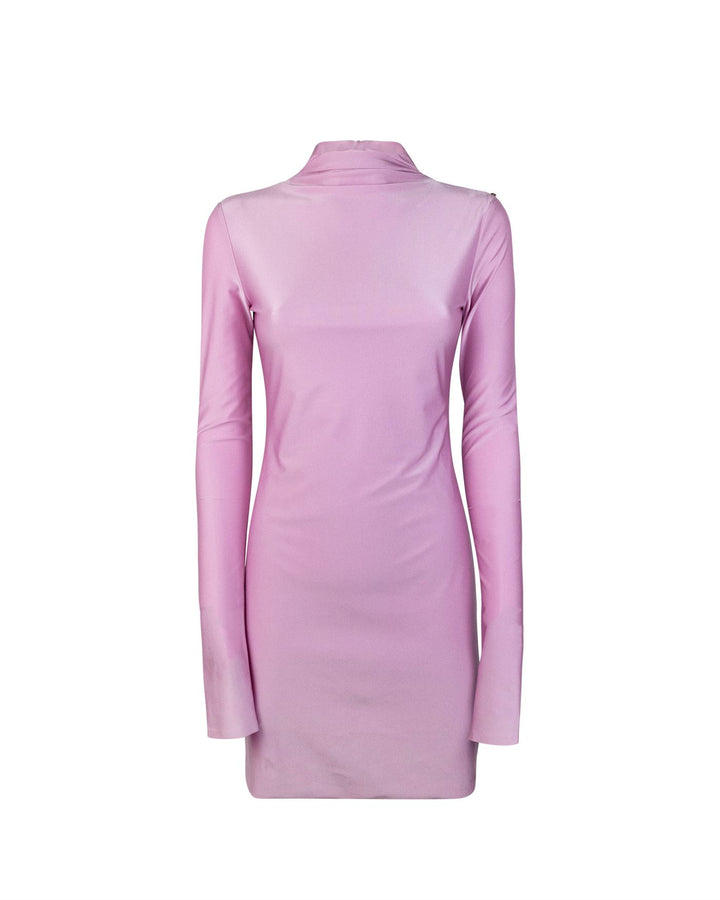 Abito Stiria Aderente In Jersey Stretch Suit Rose
