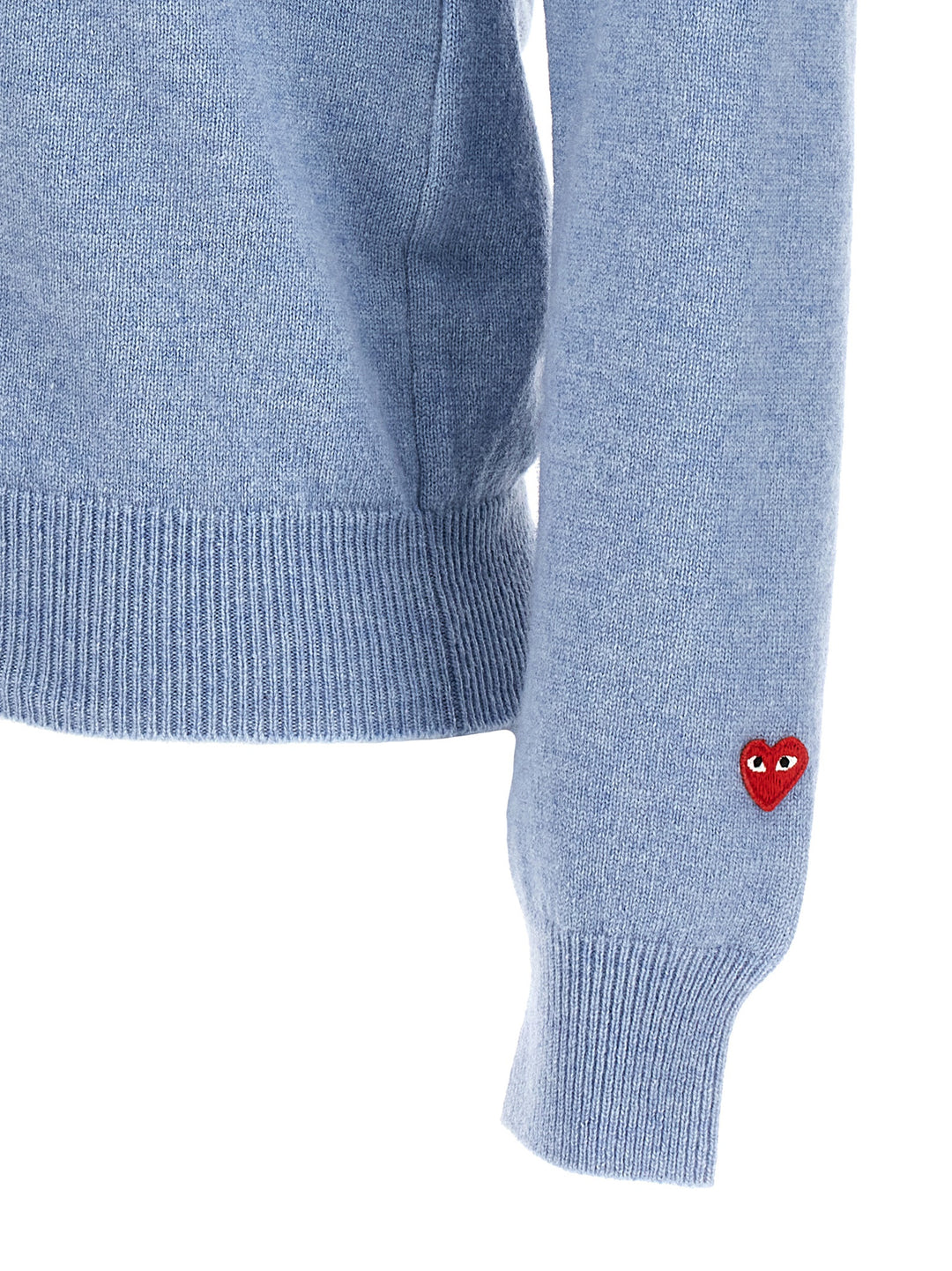 Small Heart Sweater, Cardigans Light Blue