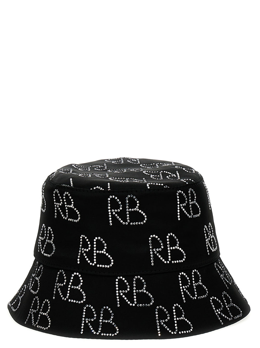 Sequin Logo Bucket Hat Hats Black