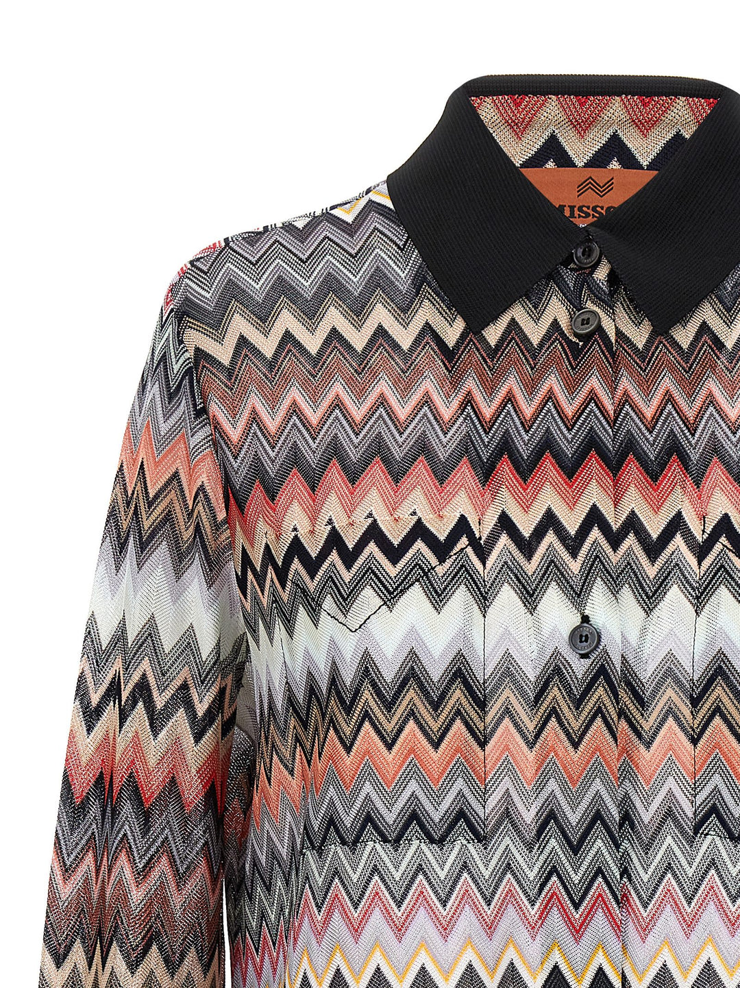 Zigzag Shirt Shirt, Blouse Multicolor