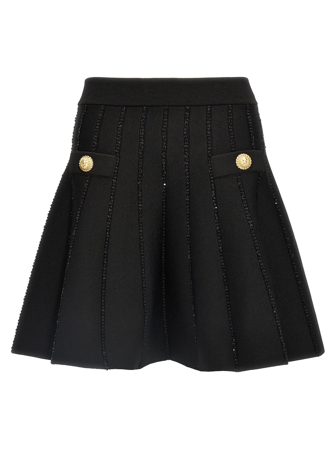 Sequin Skirt Skirts Black