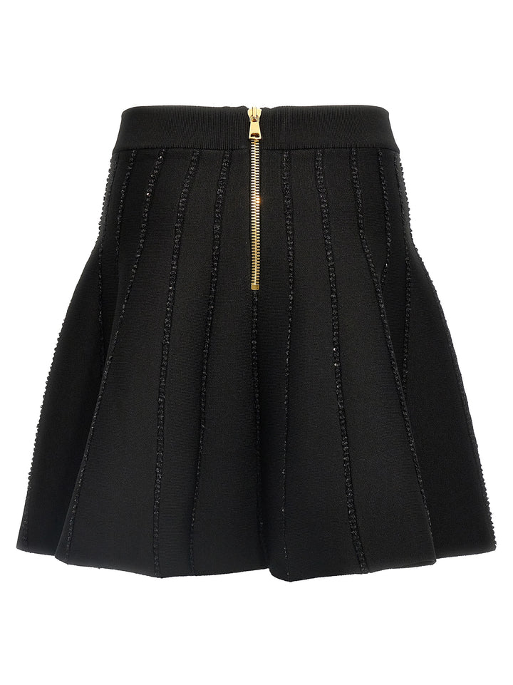 Sequin Skirt Skirts Black