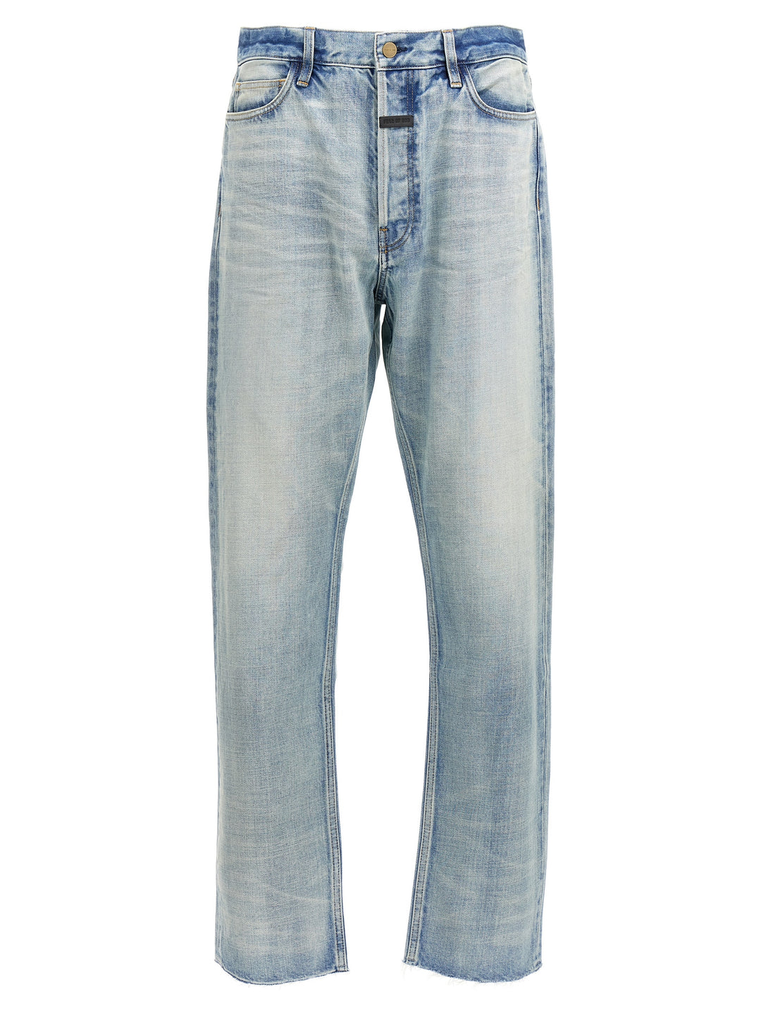 Straight 5 Pocket Jeans Light Blue