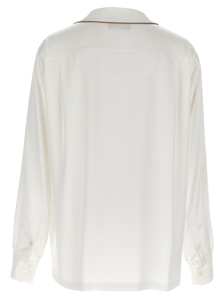 Silk Shirt Shirt, Blouse White