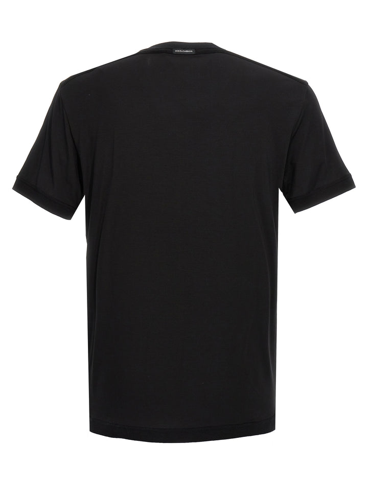 Stretch Jersey T-Shirt Black