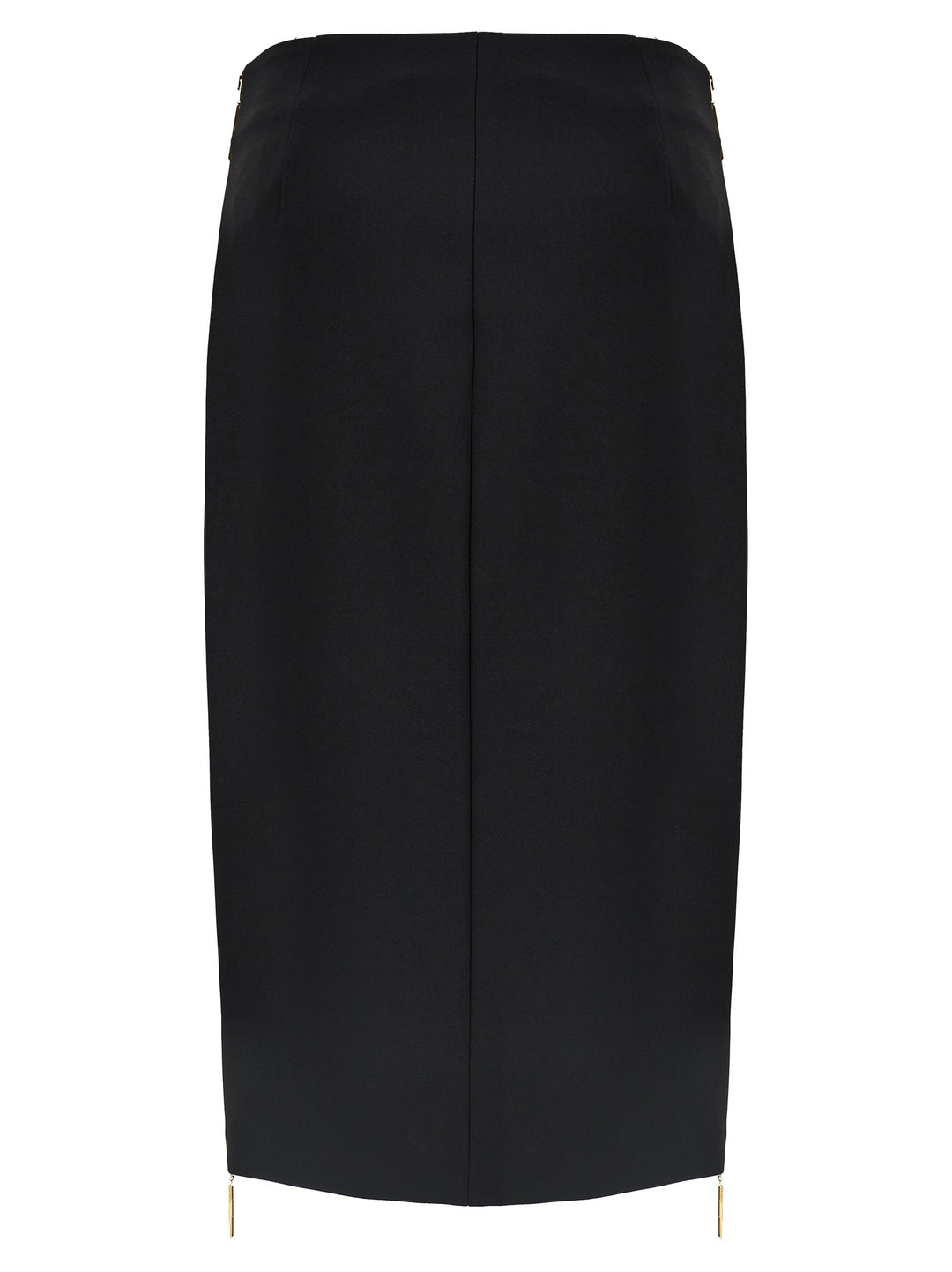 Zip Skirt Skirts Black