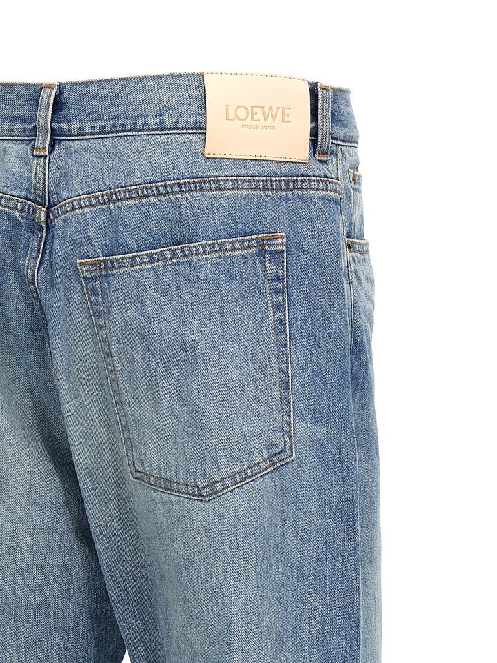 Straight Leg Jeans Light Blue