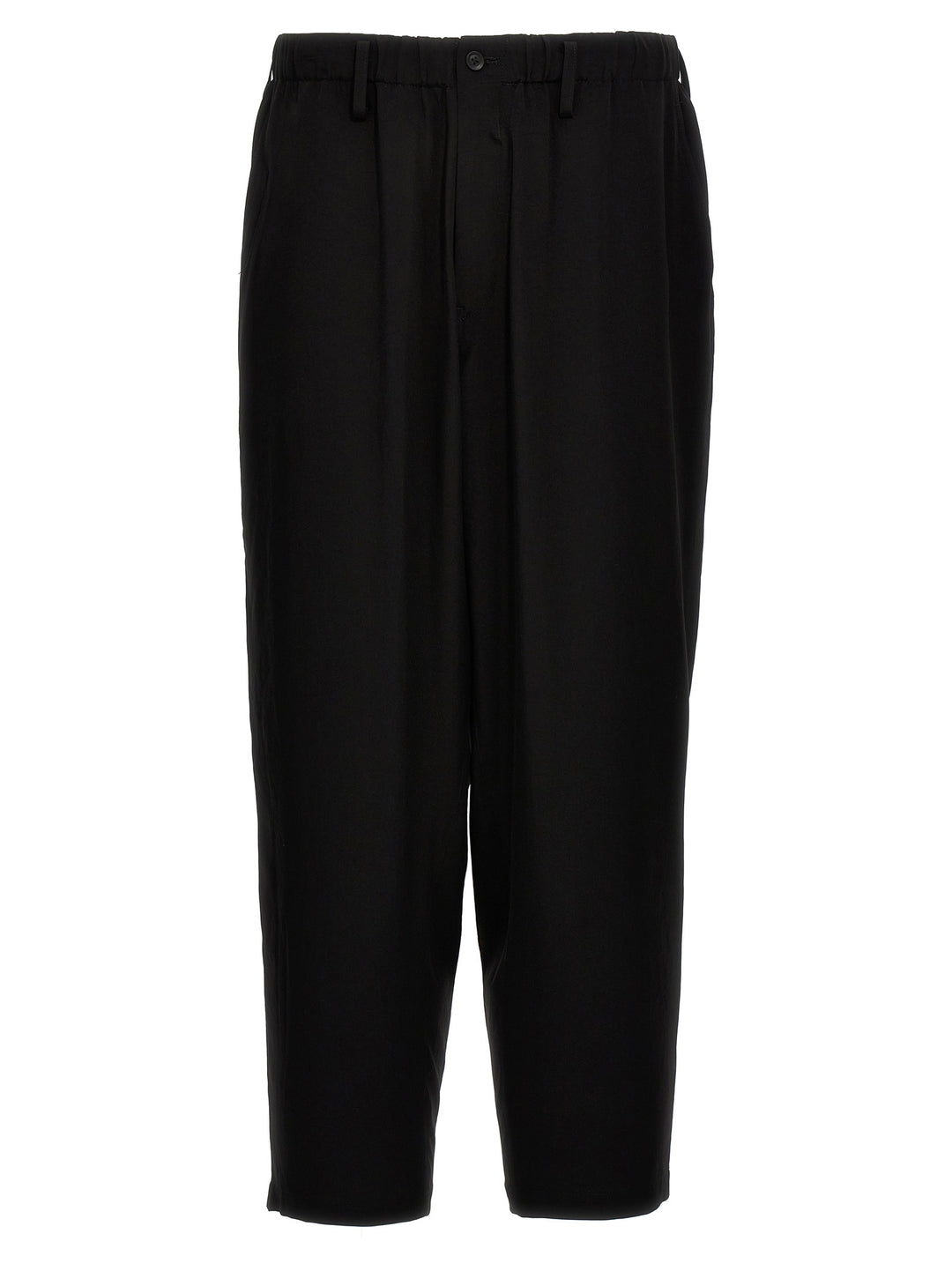 U-Double Stitch Pants Black