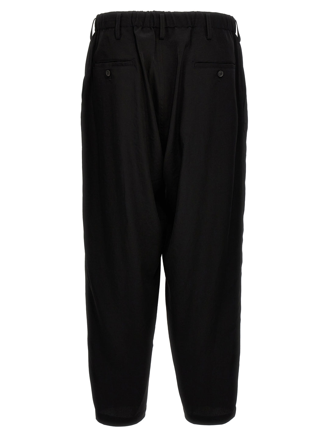 U-Double Stitch Pants Black