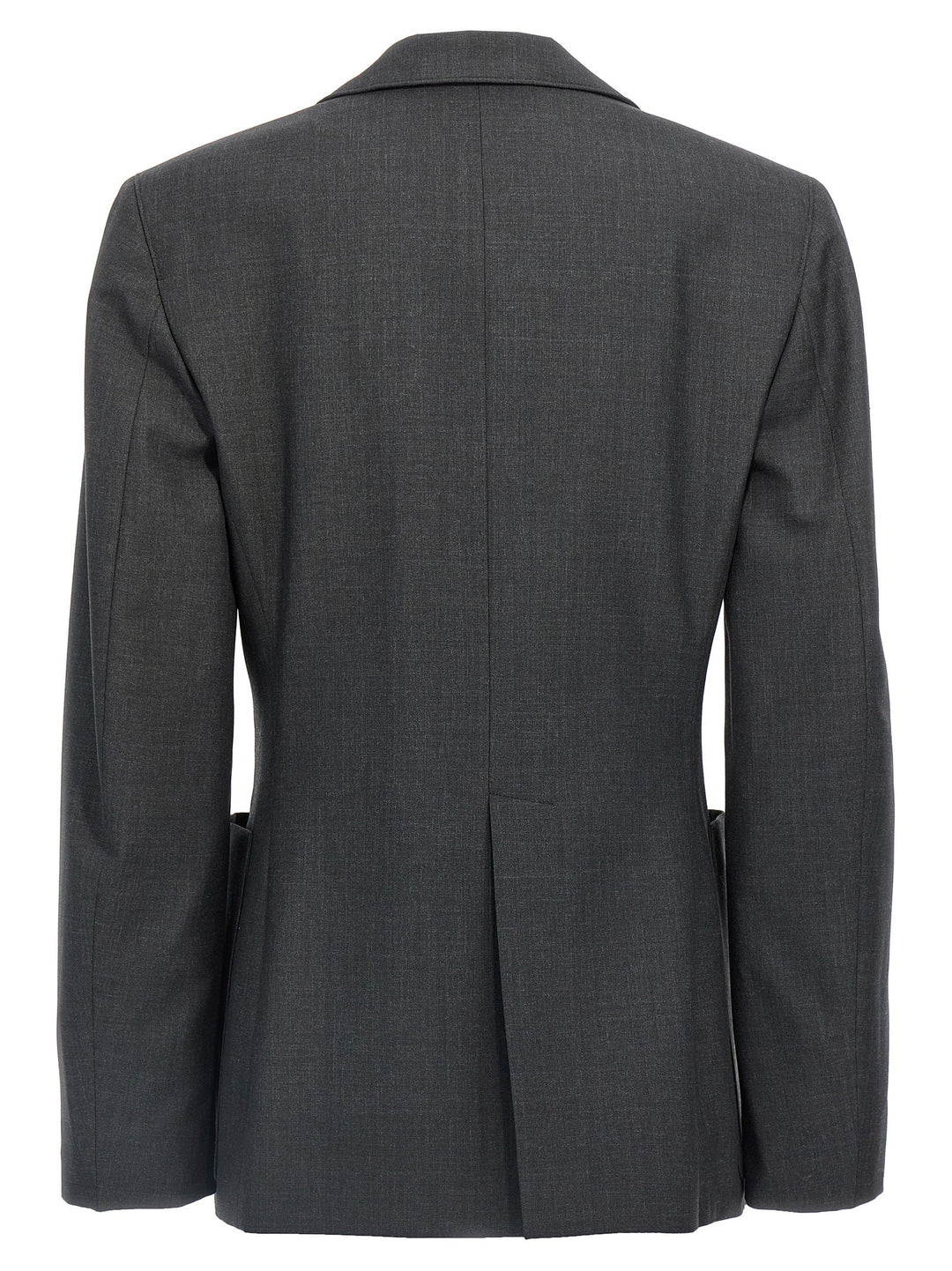 Single-Breasted Blazer Blazer And Suits Gray