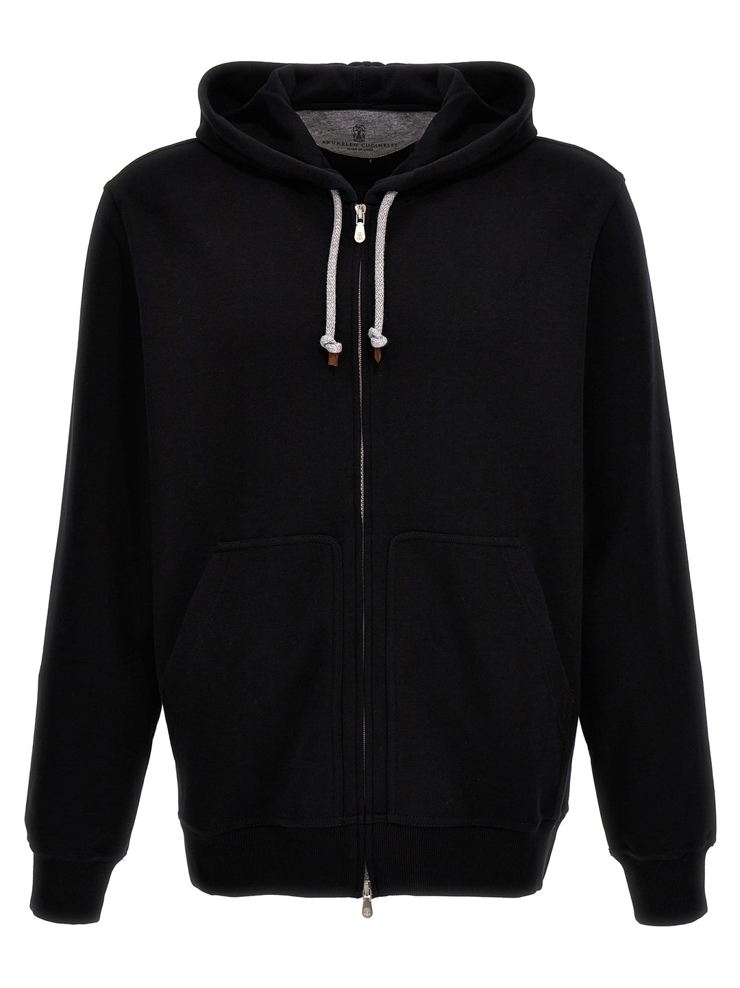 Zip Hoodie Sweatshirt Black