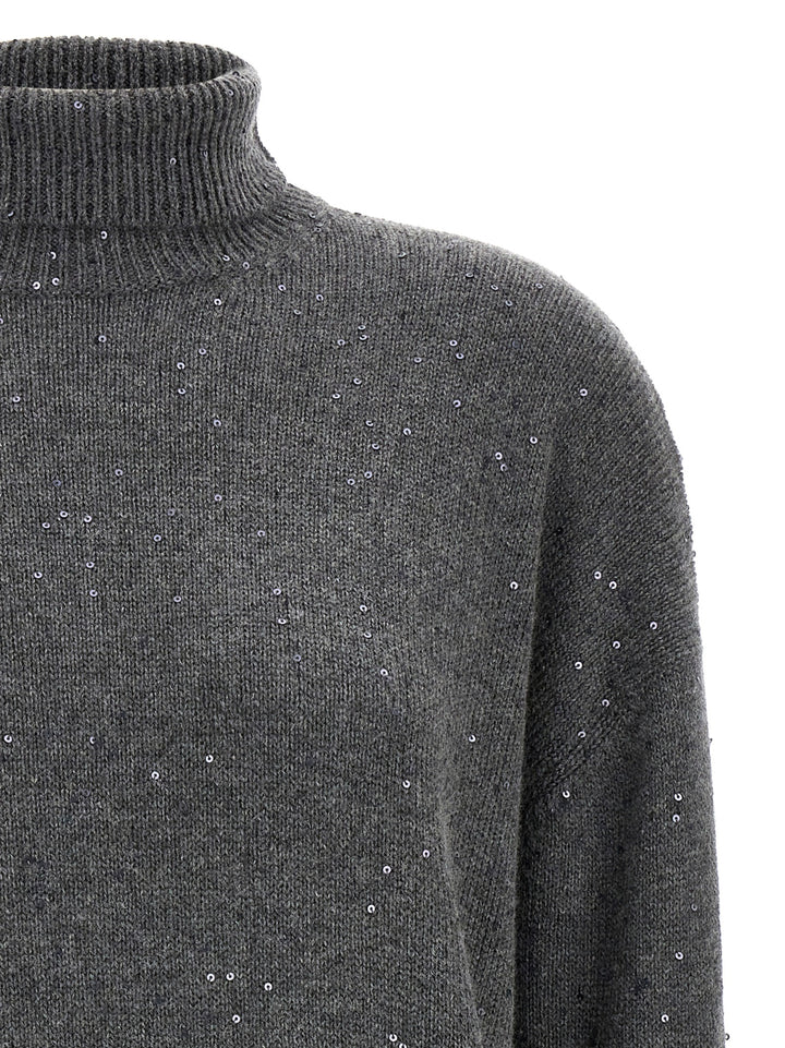 Sequin Sweater Sweater, Cardigans Gray