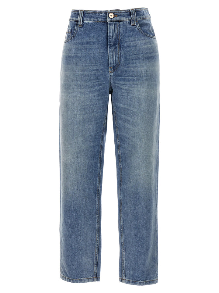 Straight Leg Jeans Light Blue