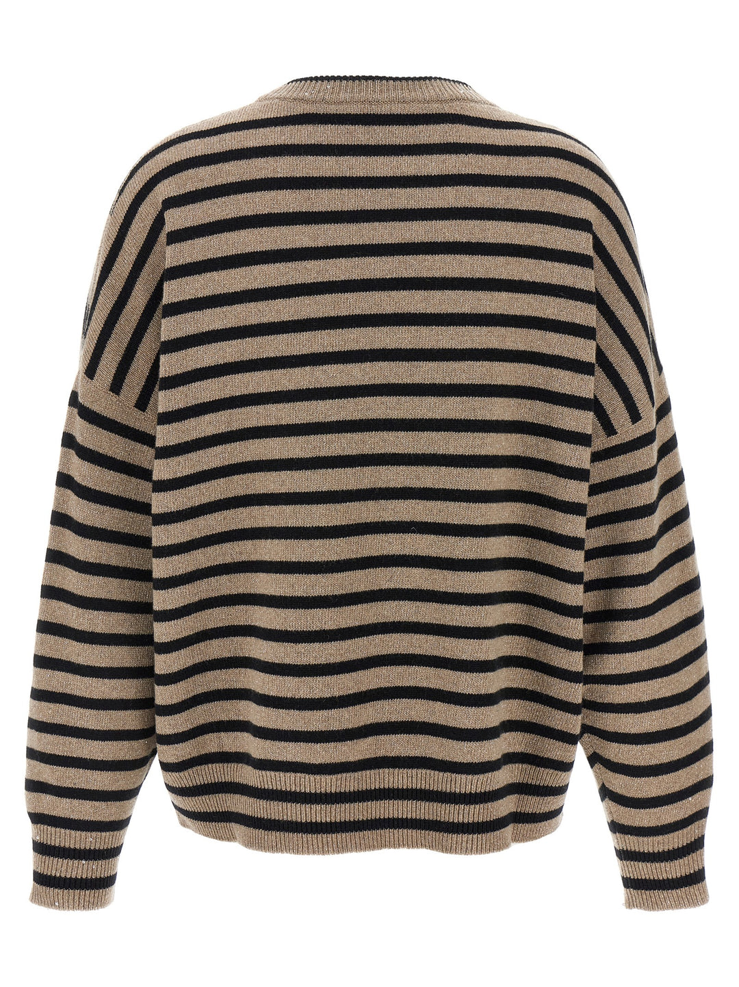 Sequin Striped Sweater Sweater, Cardigans Multicolor