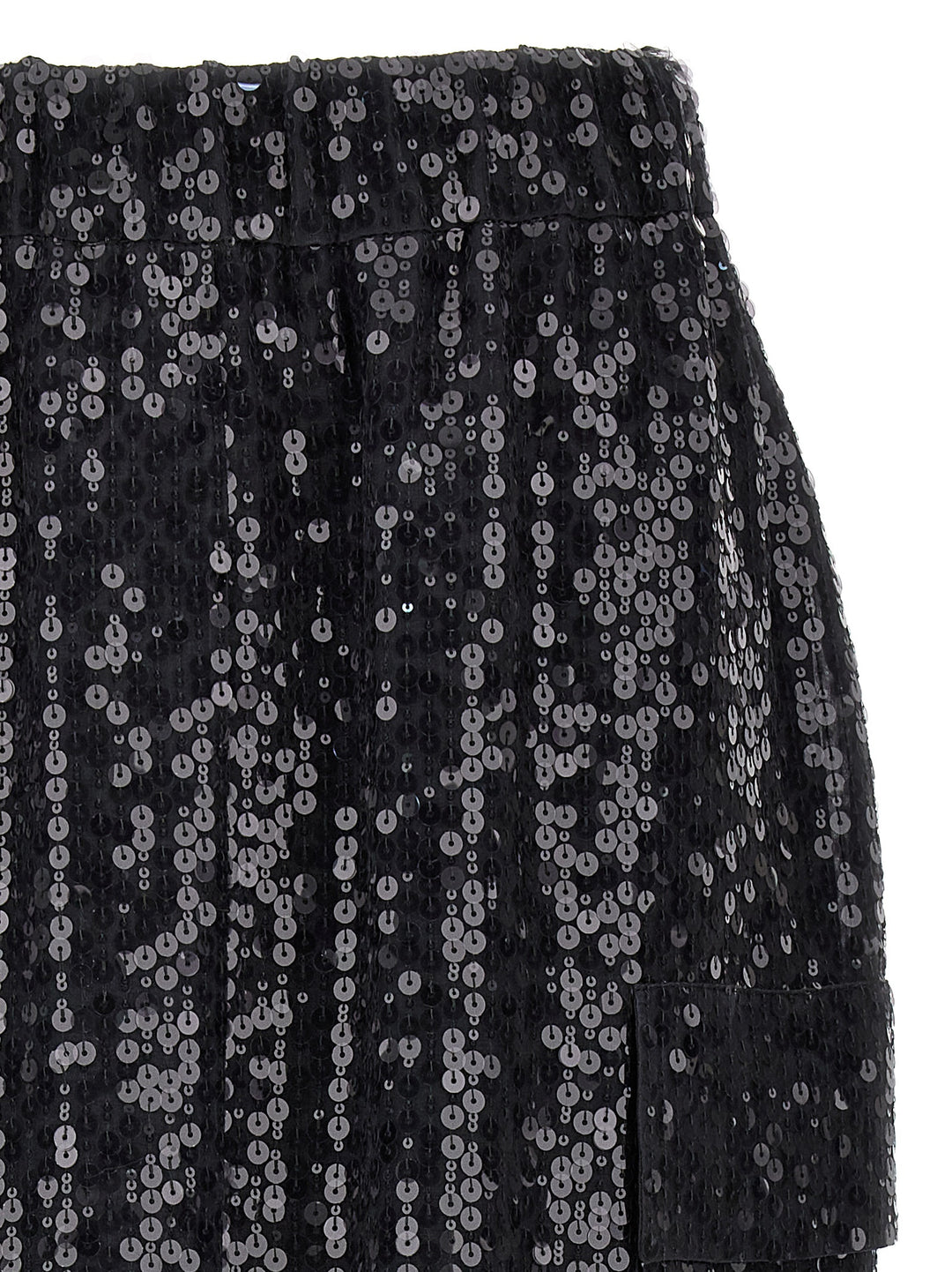 Sequin Skirt Skirts Gray