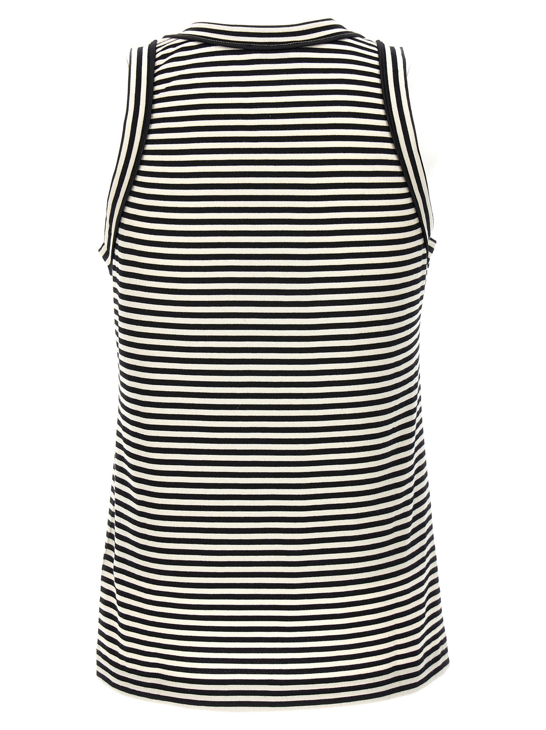 Striped Tank Top Tops White/Black