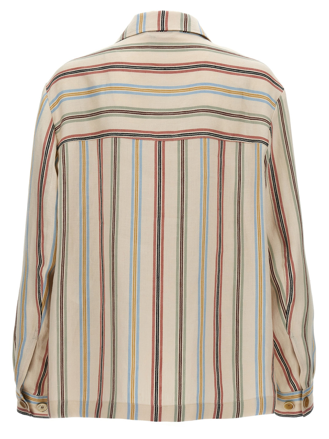 Striped Overshirt Shirt, Blouse Multicolor