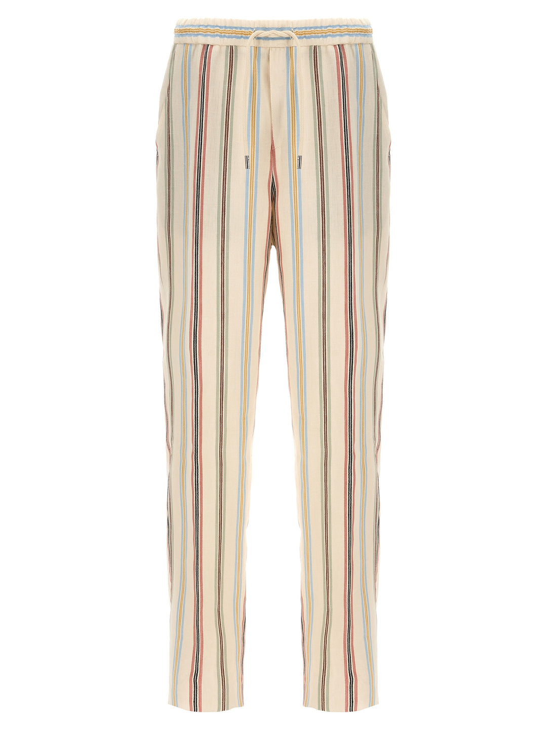 Striped Trousers Pants Multicolor