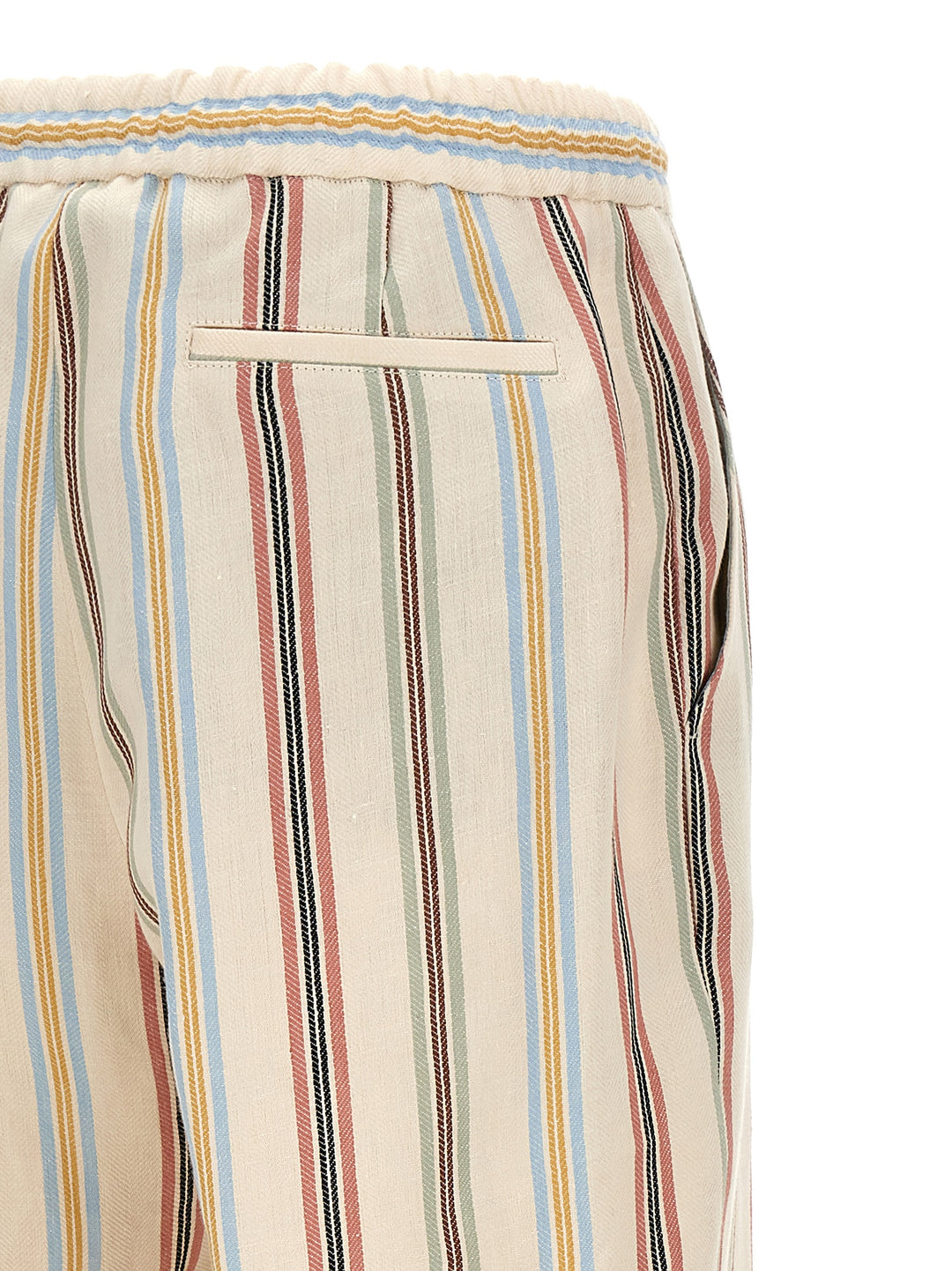 Striped Trousers Pants Multicolor