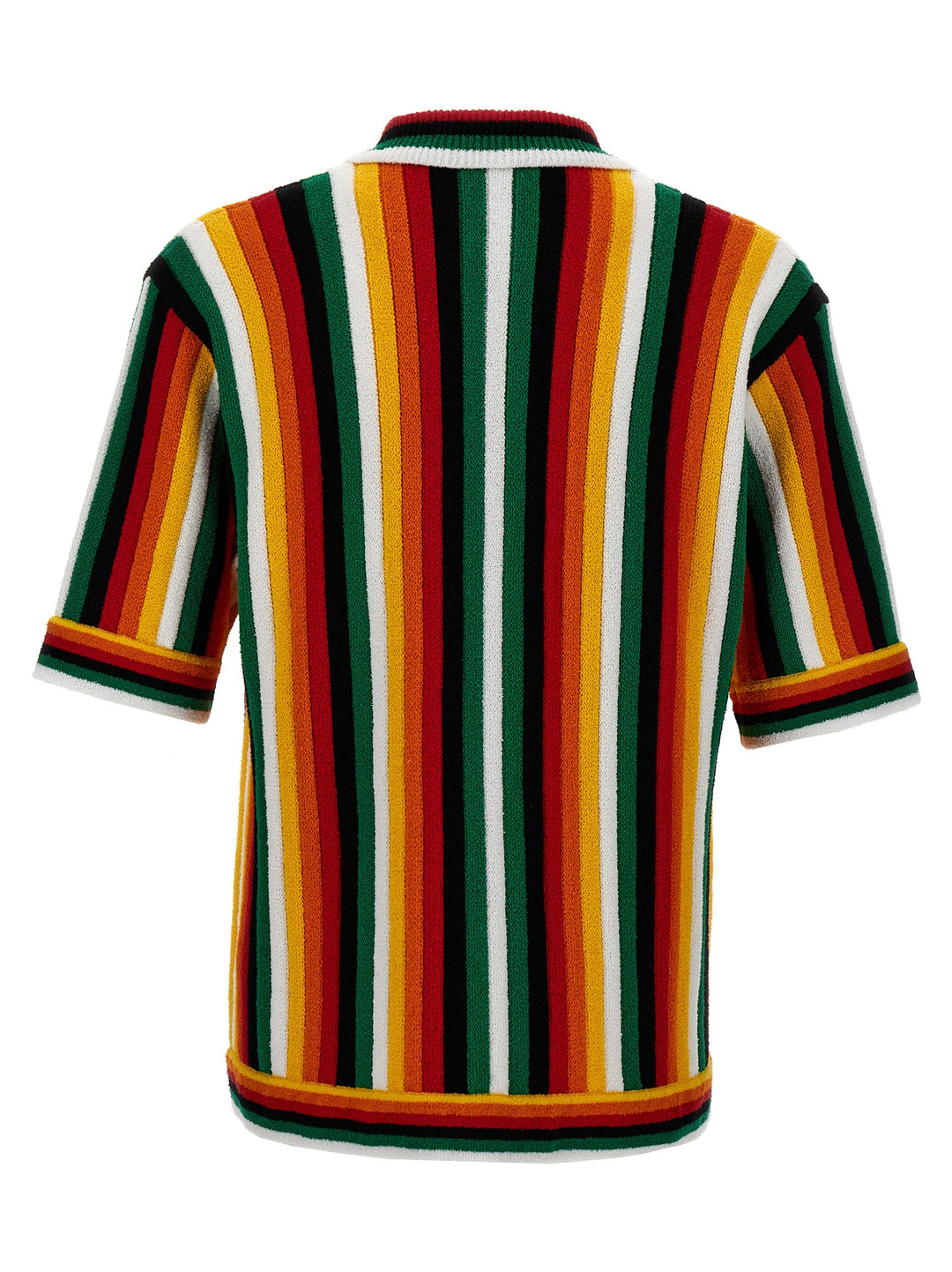 Striped Towelling Shirt, Blouse Multicolor