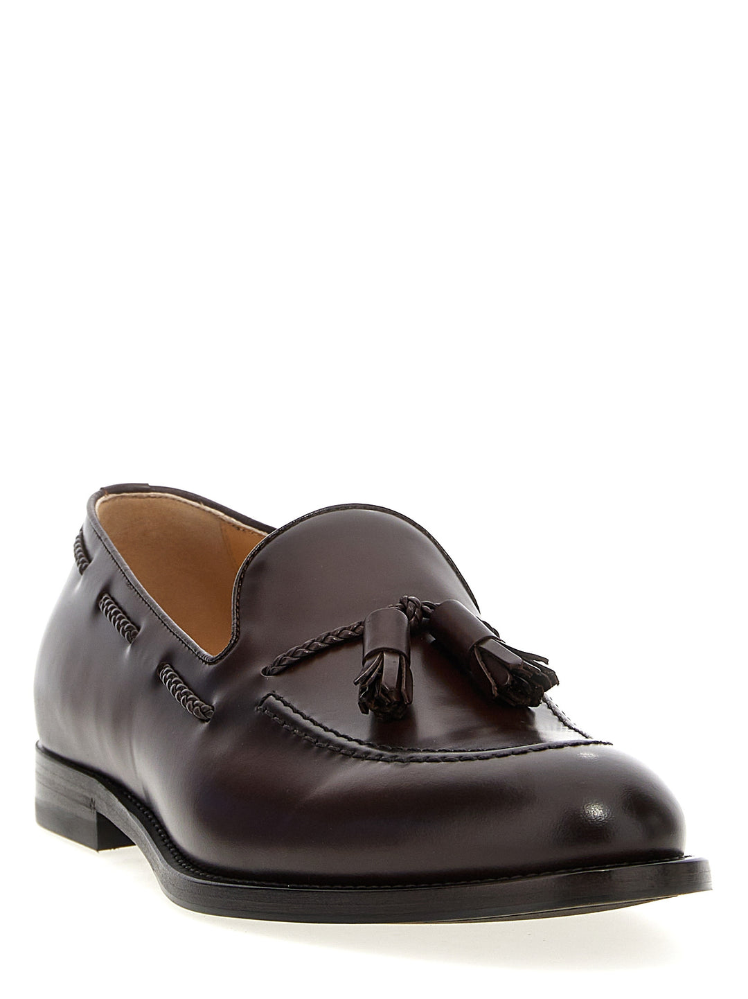 Tassel Loafers Brown