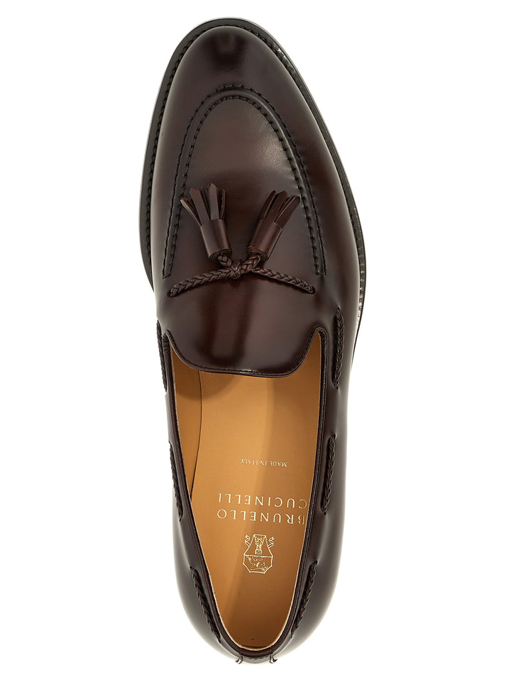 Tassel Loafers Brown