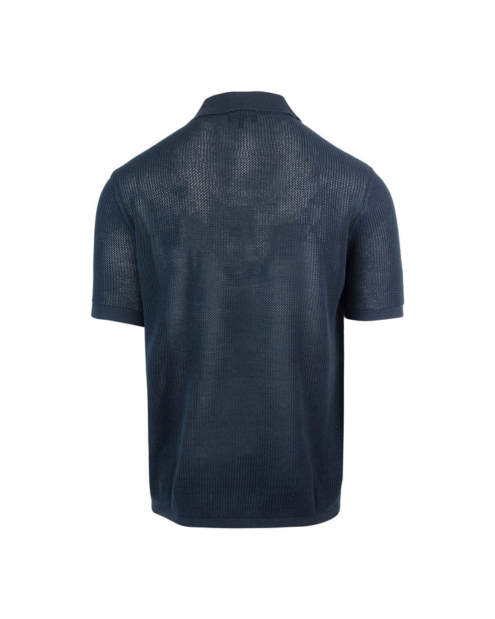 3d1mxt-1mqcz0920 Polo Shirt Navy Blue