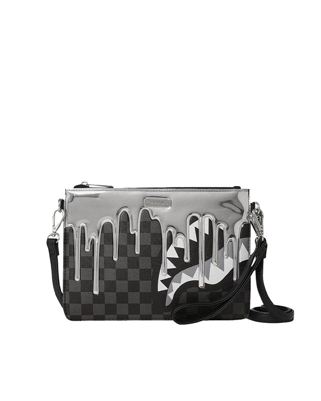 Pochette Metallic Drips Clutch Bag Multicolour