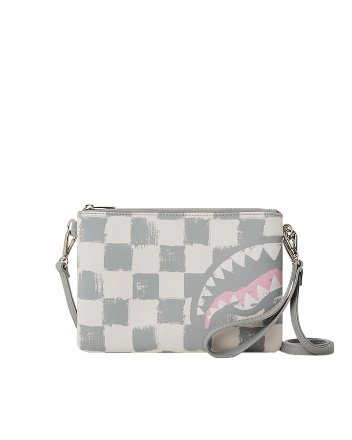 Pochette Vanish Cream Clutch Bag Multicolour