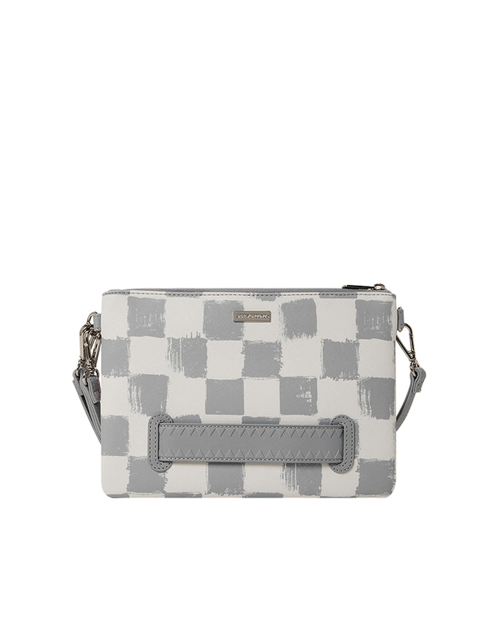 Pochette Vanish Cream Clutch Bag Multicolour