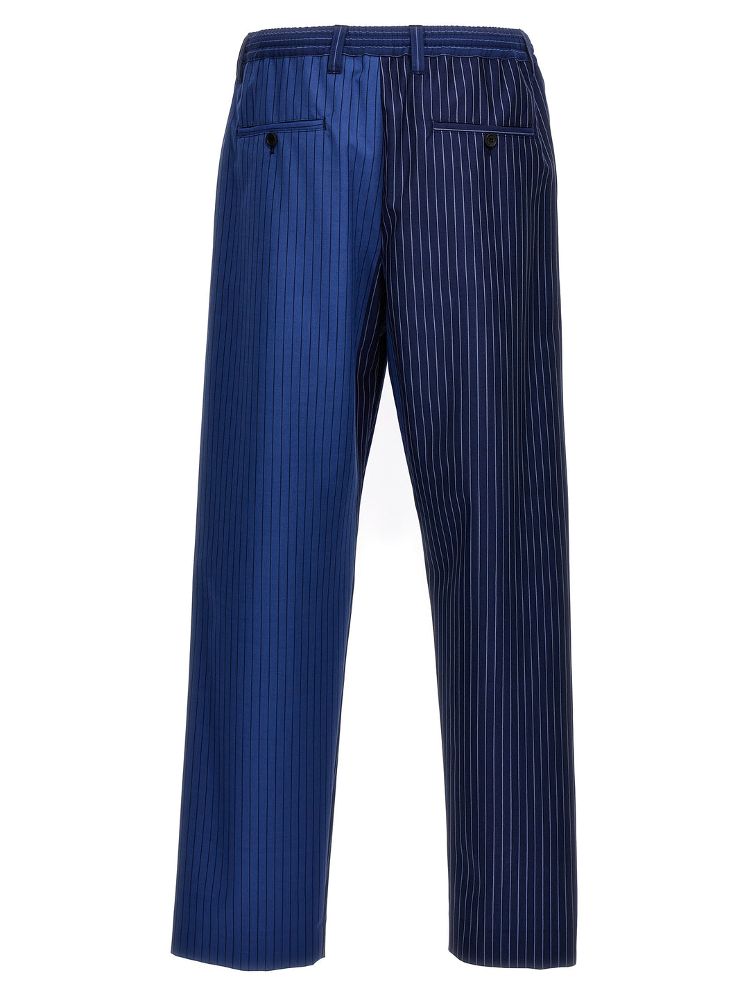 Striped Trousers Pants Blue