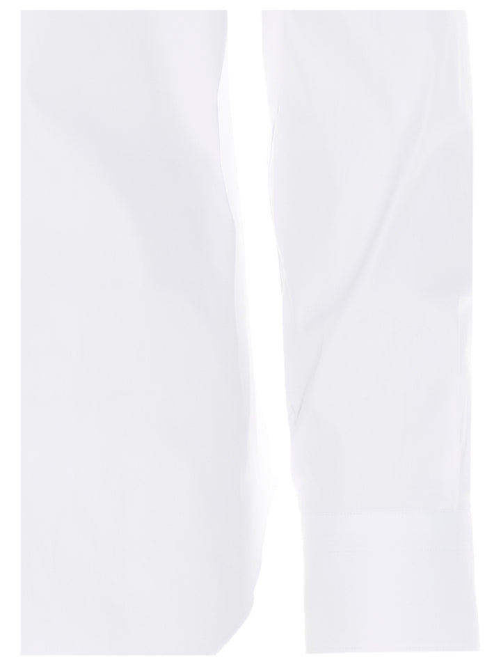 Basic Cotton Shirt Shirt, Blouse White