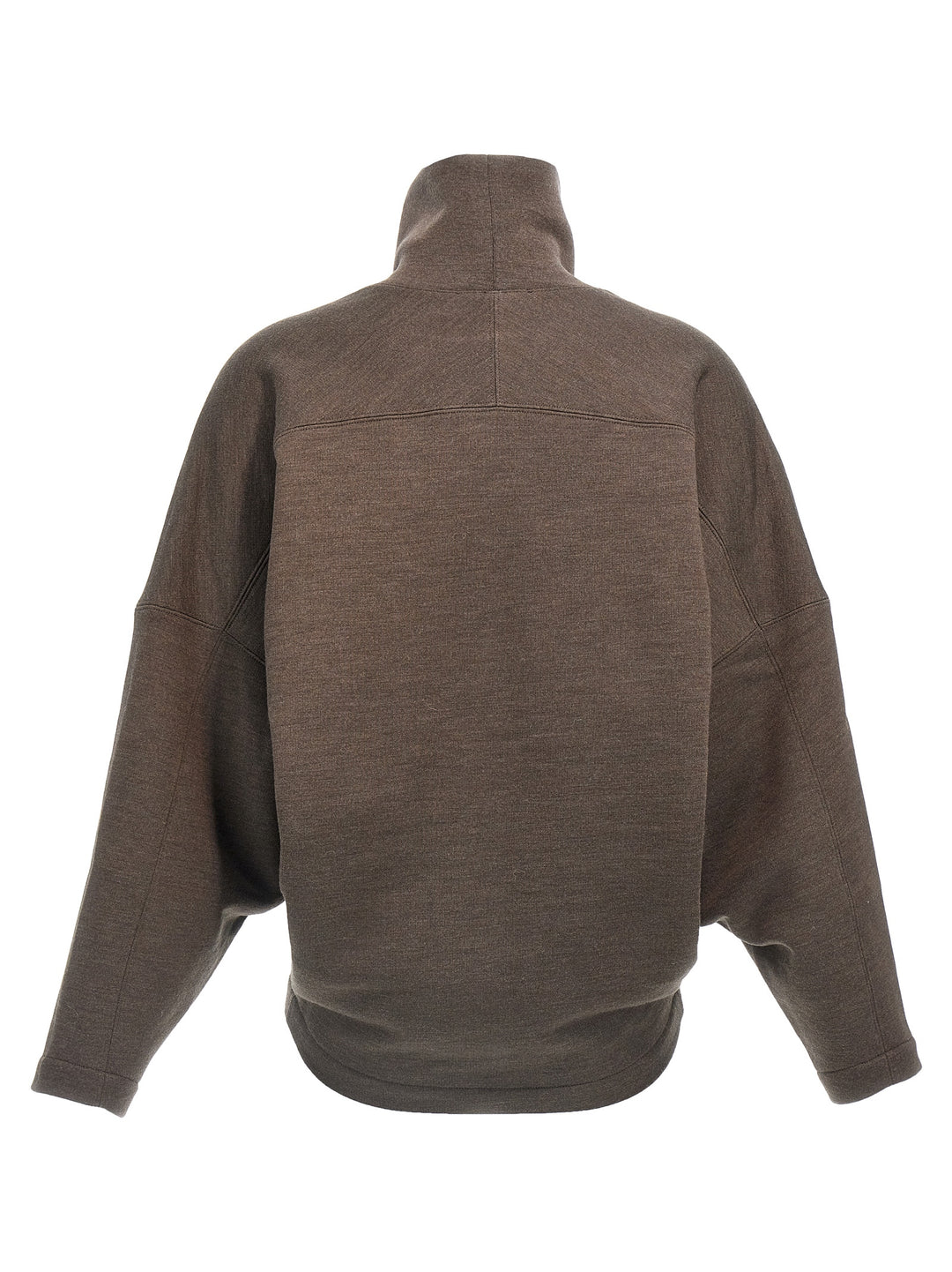 Wool Sweatshirt Brown