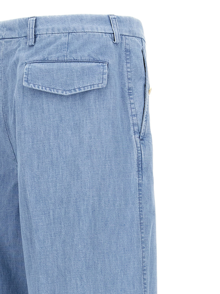 Valentino Garavani Turn-Up Jeans Blue