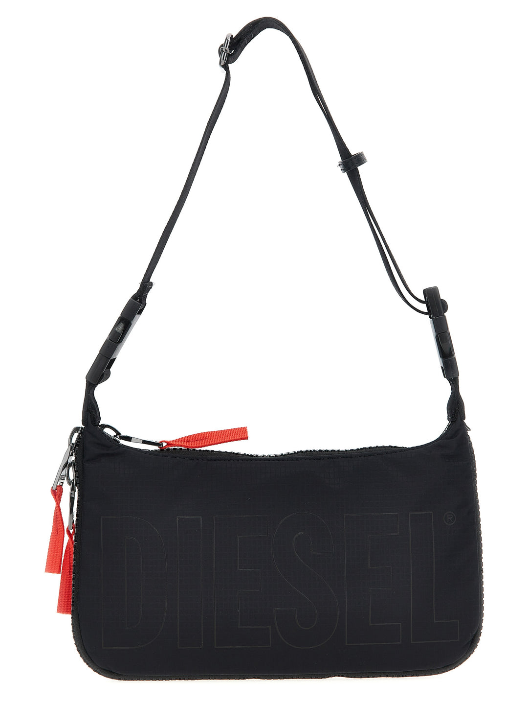 Zip-D Shoulder Bags Black