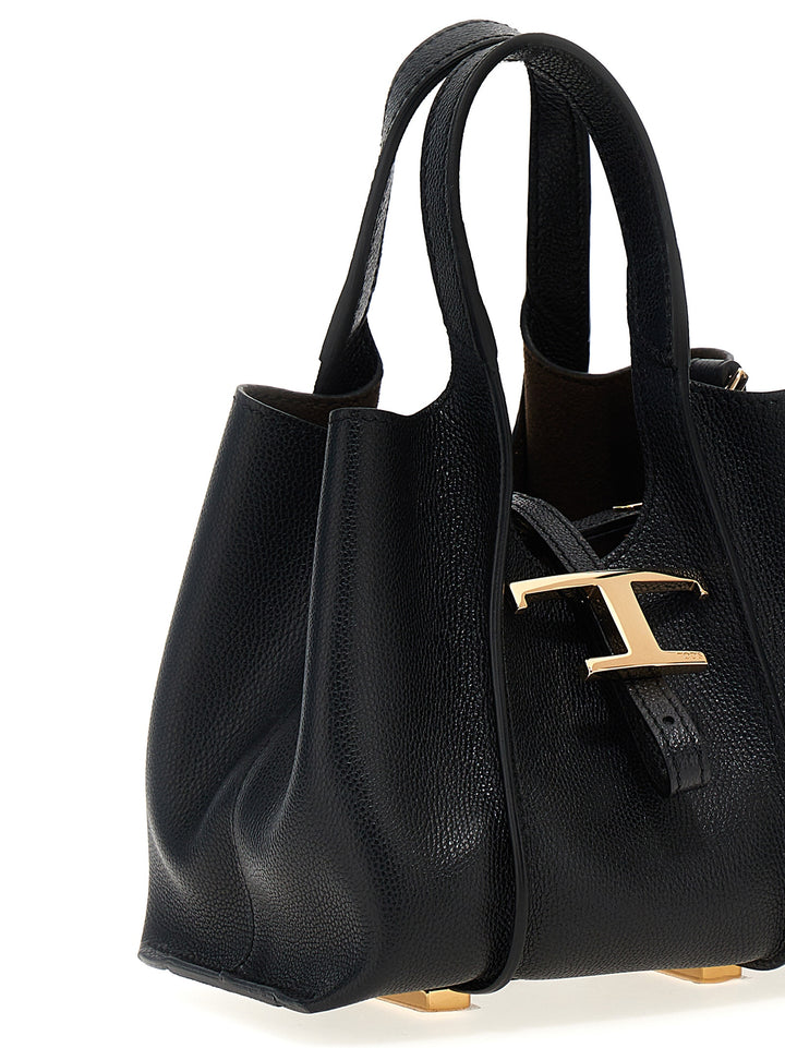 T Micro Hand Bags Black