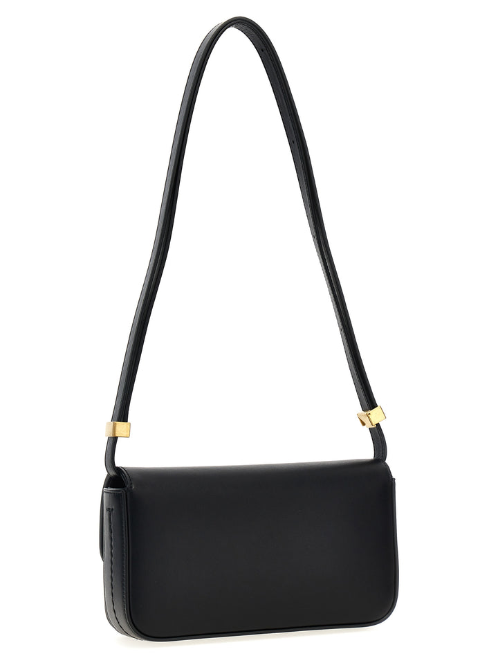 T Micro Crossbody Bags Black