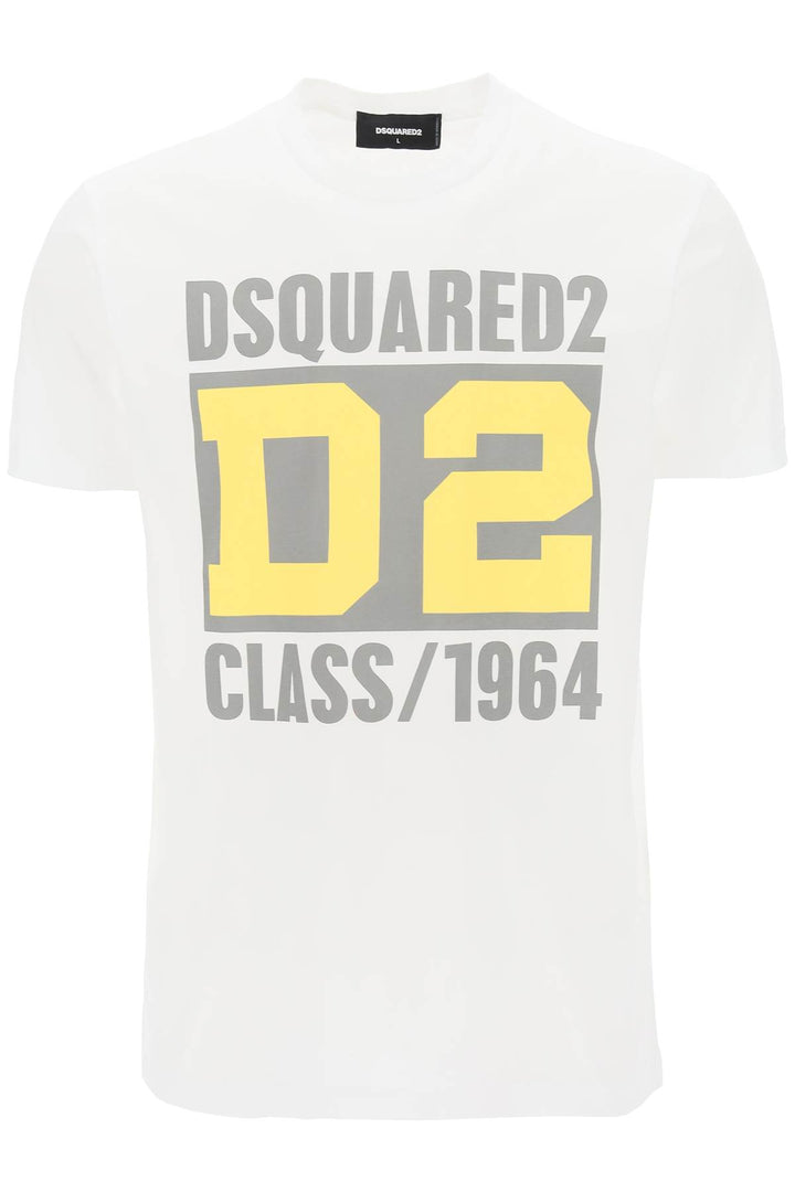 T Shirt Fit Cool 'D2 Class 1964' - Dsquared2 - Uomo