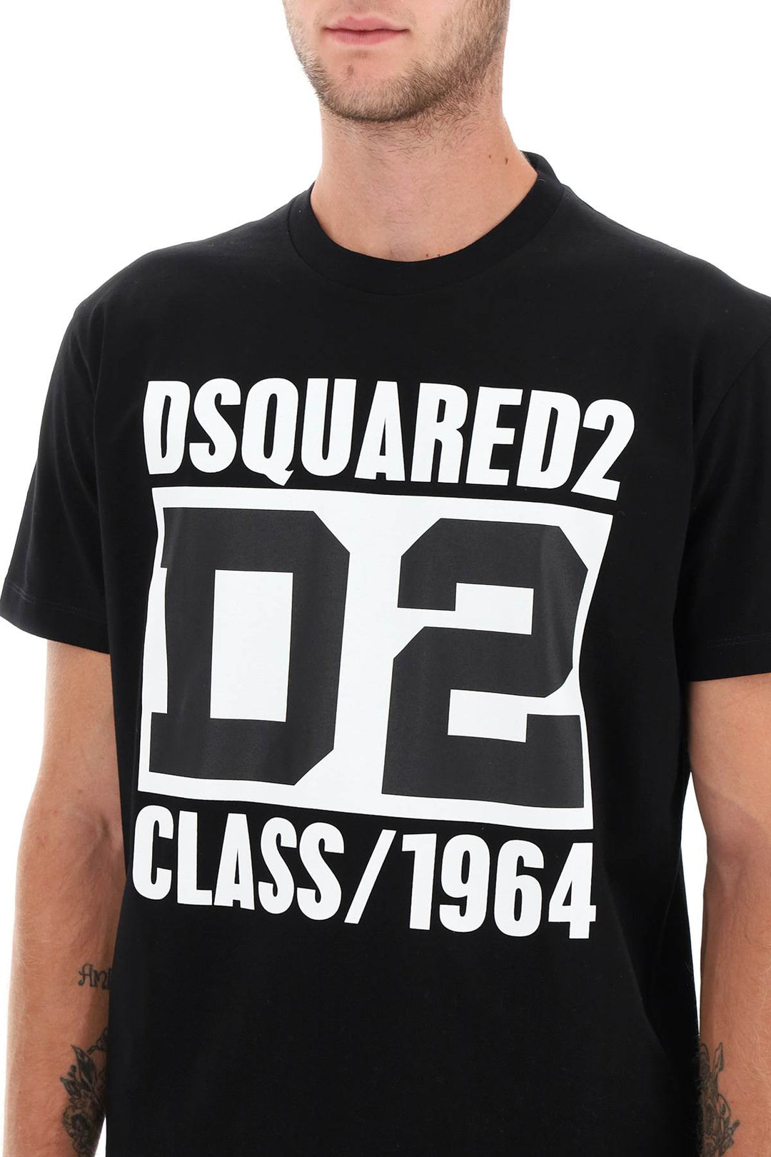 T Shirt Fit Cool 'D2 Class 1964' - Dsquared2 - Uomo