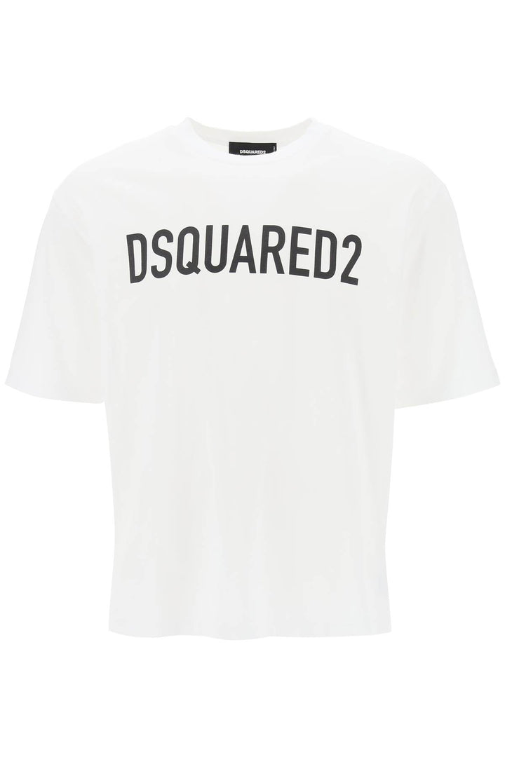 T Shirt In Jersey Con Logo - Dsquared2 - Uomo