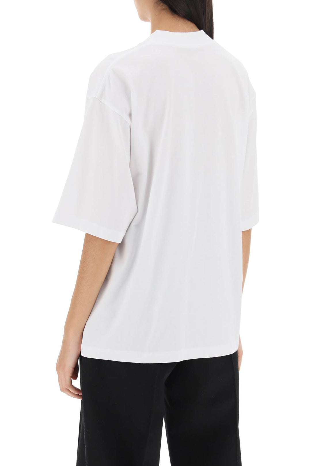 T Shirt Oversize Con Logo Grafico - Marni - Donna